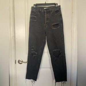 PACSUN ULTRA High Rise Slim Black Jeans - Size 27